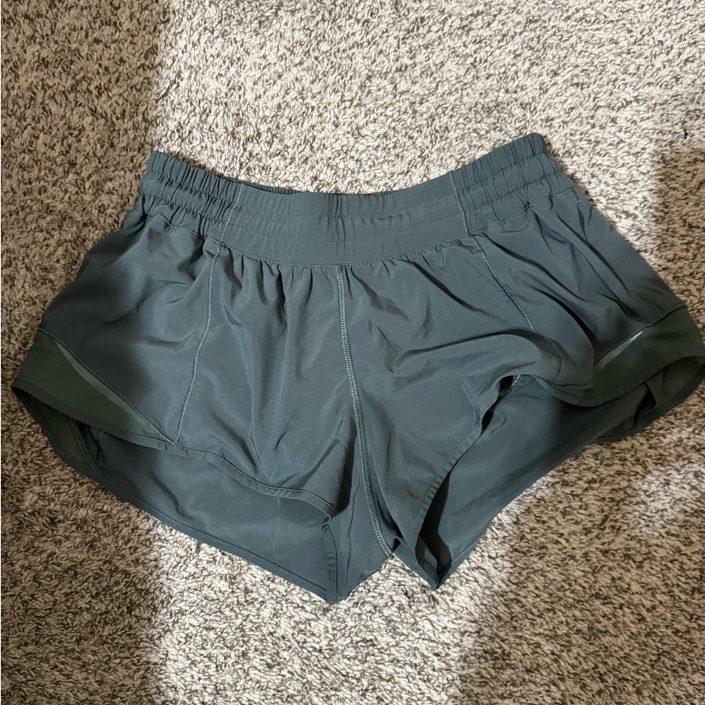 lululemon athletica Teal Athletic Shorts